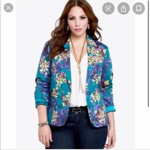 Torrid floral blazer